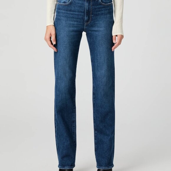 Adriano Goldschmied Stevie High-Rise Straight-Leg Jeans size 29R (8) - Picture 3 of 10